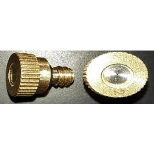 Mist Cap Type Brass Nozzle - Color: Silver