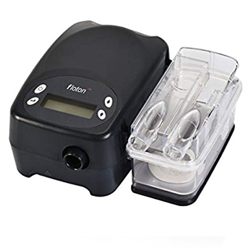 Resmed Floton S20 Bipap Device - Plastic, 170x117x93mm Dimensions, Black | Ergonomic Tilted Display, Auto Ramp, Humidifier Compatible, 30db Noise Level, Cloud Connectivity And Bluetooth