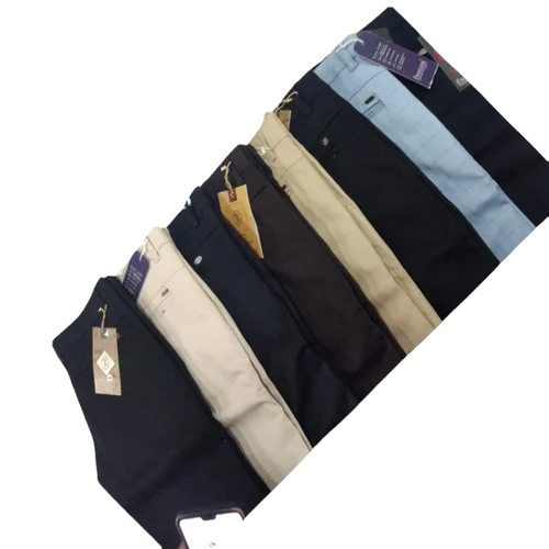 Mens Plain Cotton Pants - Color: All Color
