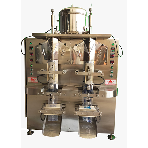 Double Head Mineral Water Pouch Packaging Machine