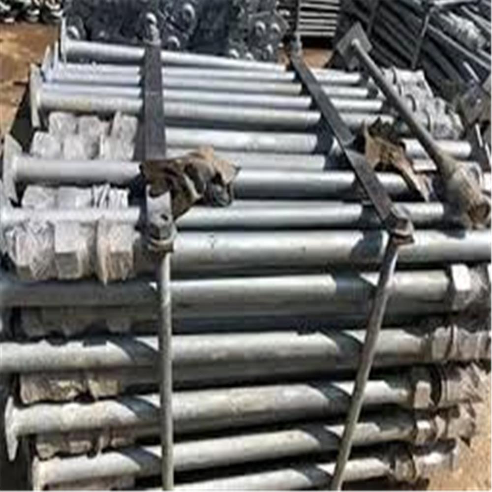 Ancor Foundational Bolt - Mild Steel | Customizable Sizes, Silver Powder-coated Finish, Corrosion-resistant For Outdoor Use