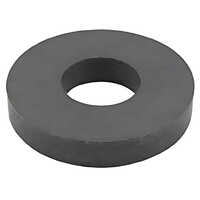 70x30x10mm Ferrite Ring Magnet - Industrial Use, Black Color, Permanent Magnet | Durable Design For Versatile Applications In Manufacturing