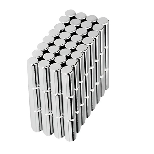 4X10Mm Strong Ndfeb Cylinder Shaped Magnet - Application: Industrial