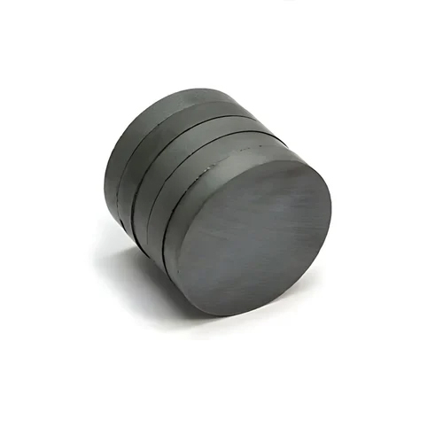 25X4Mm Y30 (C5) Grade Ferrite Disc Magnet - Application: Industrial