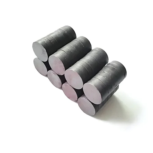 12X4Mm High Power Y30 Grade Ferrite Disc Magnet - Application: Industrial