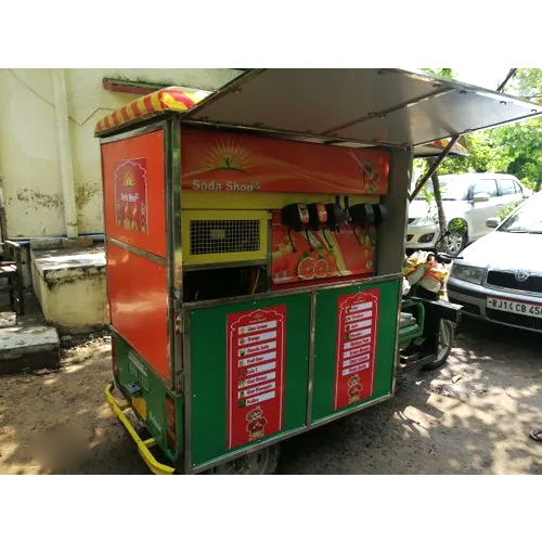 E-rickshaw Mobile Soda Vending Machine