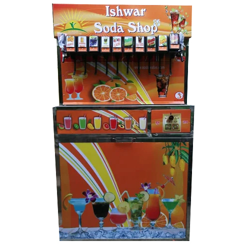 12 Flavor Soda Fountain Dispenser Machine