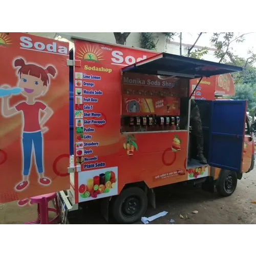 Tata Ace Mobile Van Soda Fountain Machine