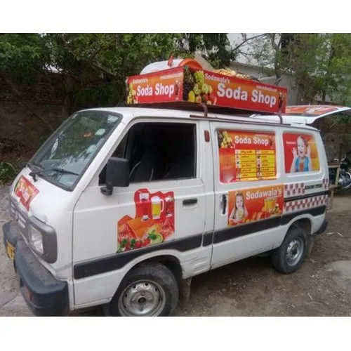 8 Flavour Mobile Van Soda Fountain Machine