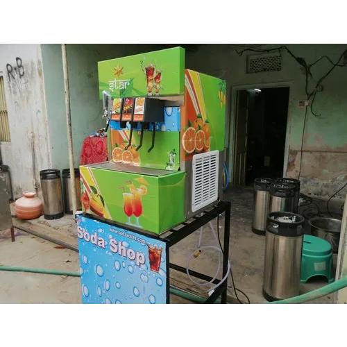 4 Flavor Soda Fountain Machine