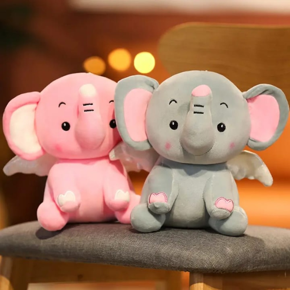 Elephant Soft Toy - Color: Multicolor