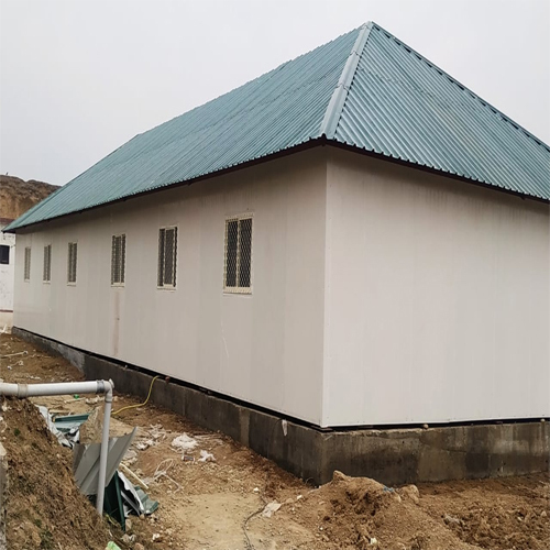 Prefab Building - Color: White