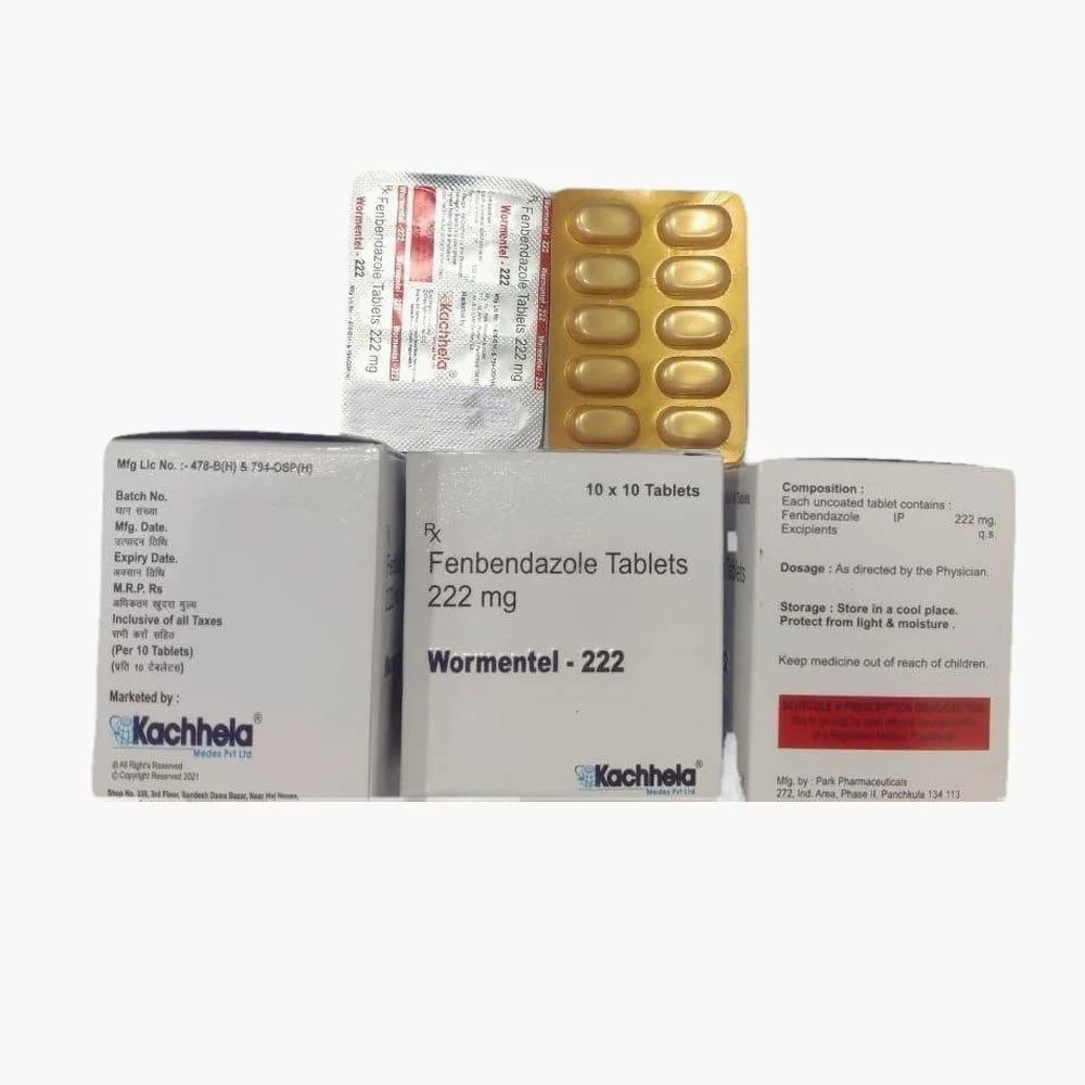 Fenbendazole Tablets 222 MG