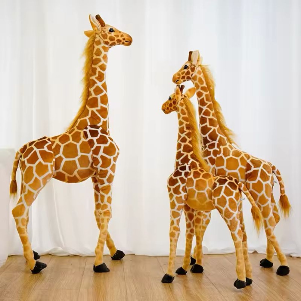 Giraffe Soft Toy - Color: Multicolor