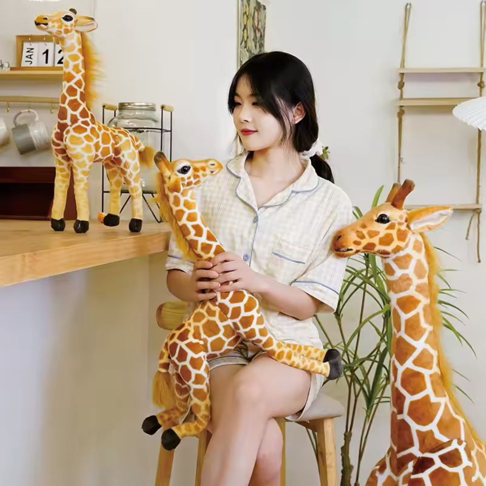 Giraffe Soft Toy - Color: Multicolor
