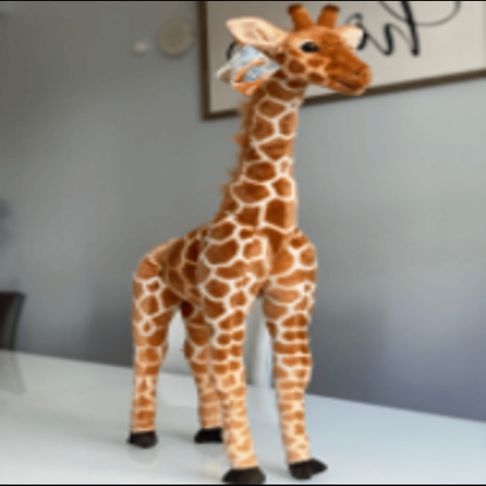 Giraffe Soft Toy - Color: Multicolor