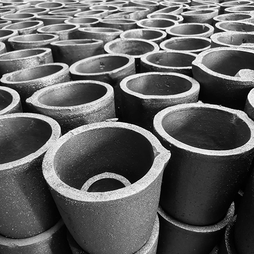Bell Melting Graphite Cups - Color: As Per Availability