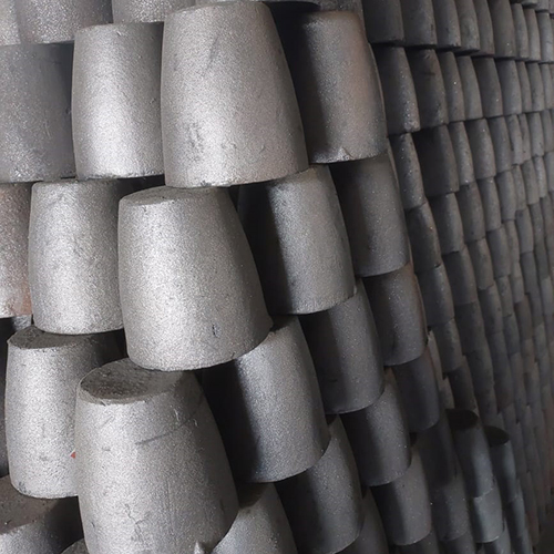 Bell Melting Ringed Graphite Crucible