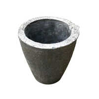 Aluminium Melting Clay Graphite Crucible - Color: As Per Availability