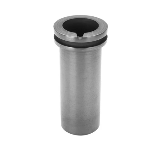 Silver Melting Ringed Graphite Crucible