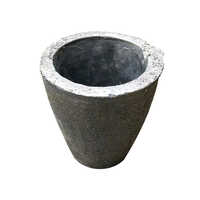Clay Bonded Graphite Crucible - Color: As Per Availability