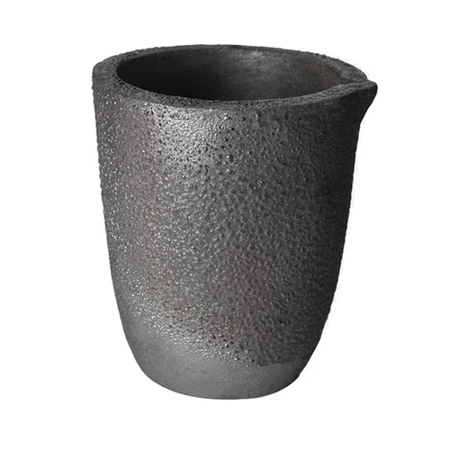 Silver Melting Graphite Crucible - Color: As Per Availability