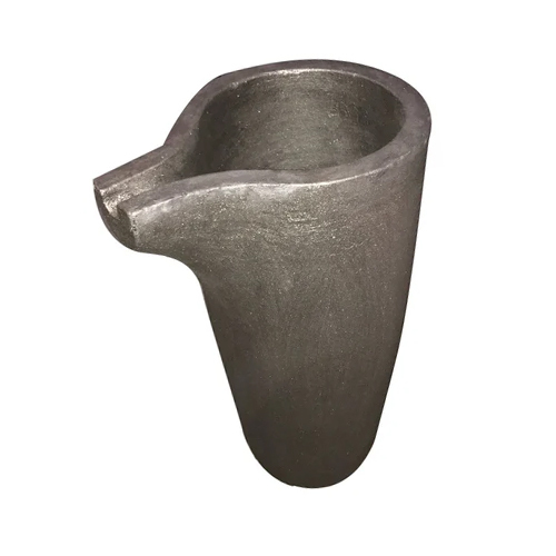 Silver Melting Tp Shaped Graphite Crucible - Color: As Per Availability