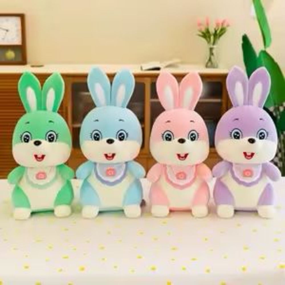 Rabbit Soft Toy - Color: Multicolor