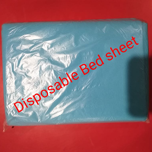 High Quality Disposable Bed Sheet - Color: Blue