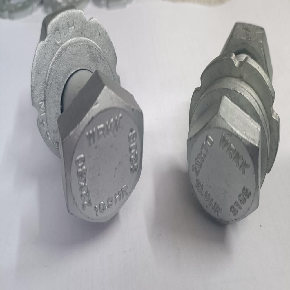High Strength Friction Grip (Hsfg) Bolts - Color: Silver