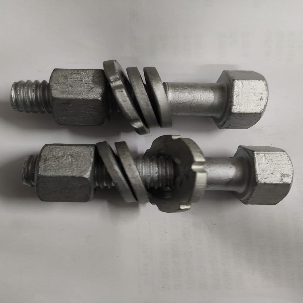 High Strength Friction Grip (Hsfg) Bolts - Color: Silver