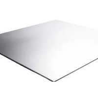 Aluminium Fan Blade Sheet - Polished Finish, Various Sizes Available, Silver Color, Durable Hardness, Warranty Included