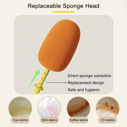 3 In 1 Bottle Cleaning Brush