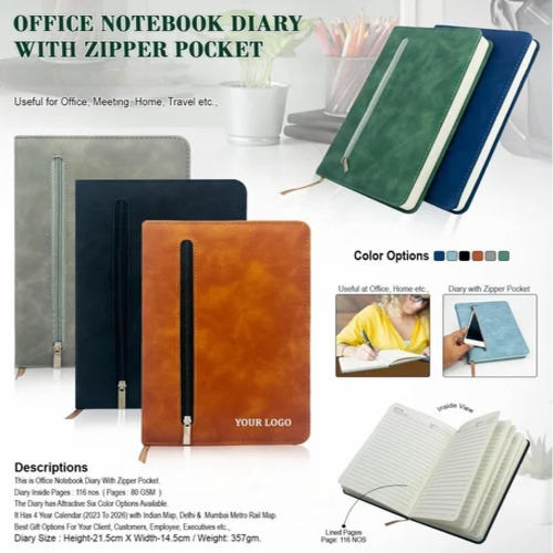 Office Diary - Cover Material: Leather