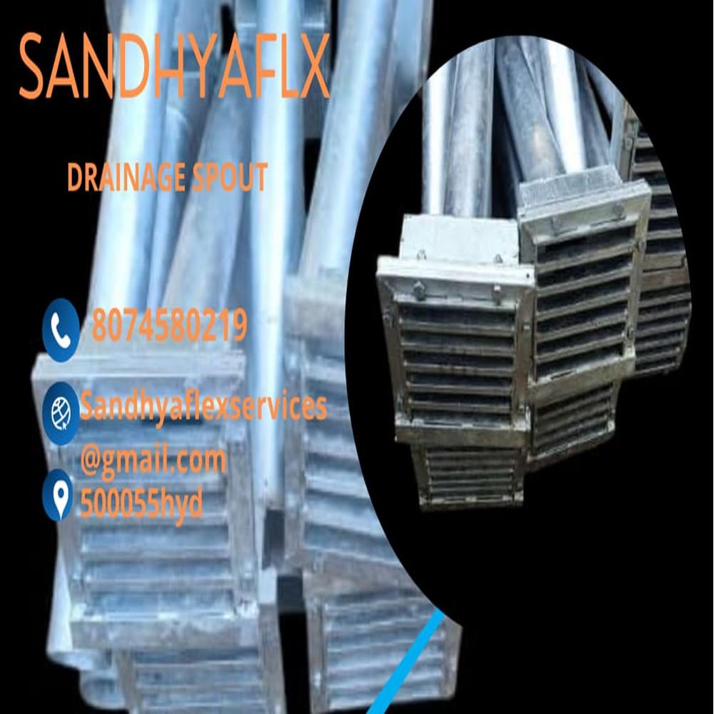 Drainage Spout - Color: Grey