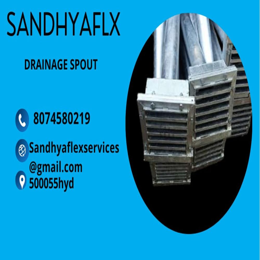 Drainage Spout - Color: Grey