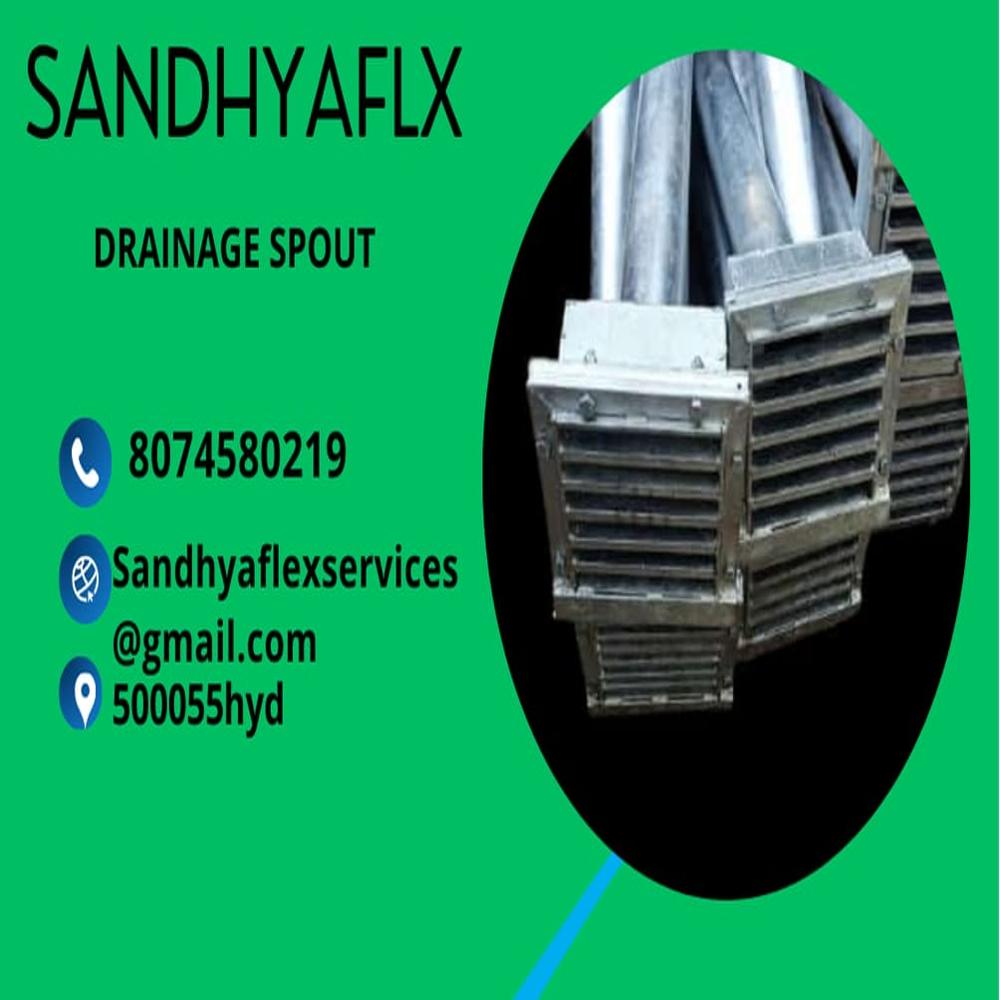 Drainage Spout - Color: Grey