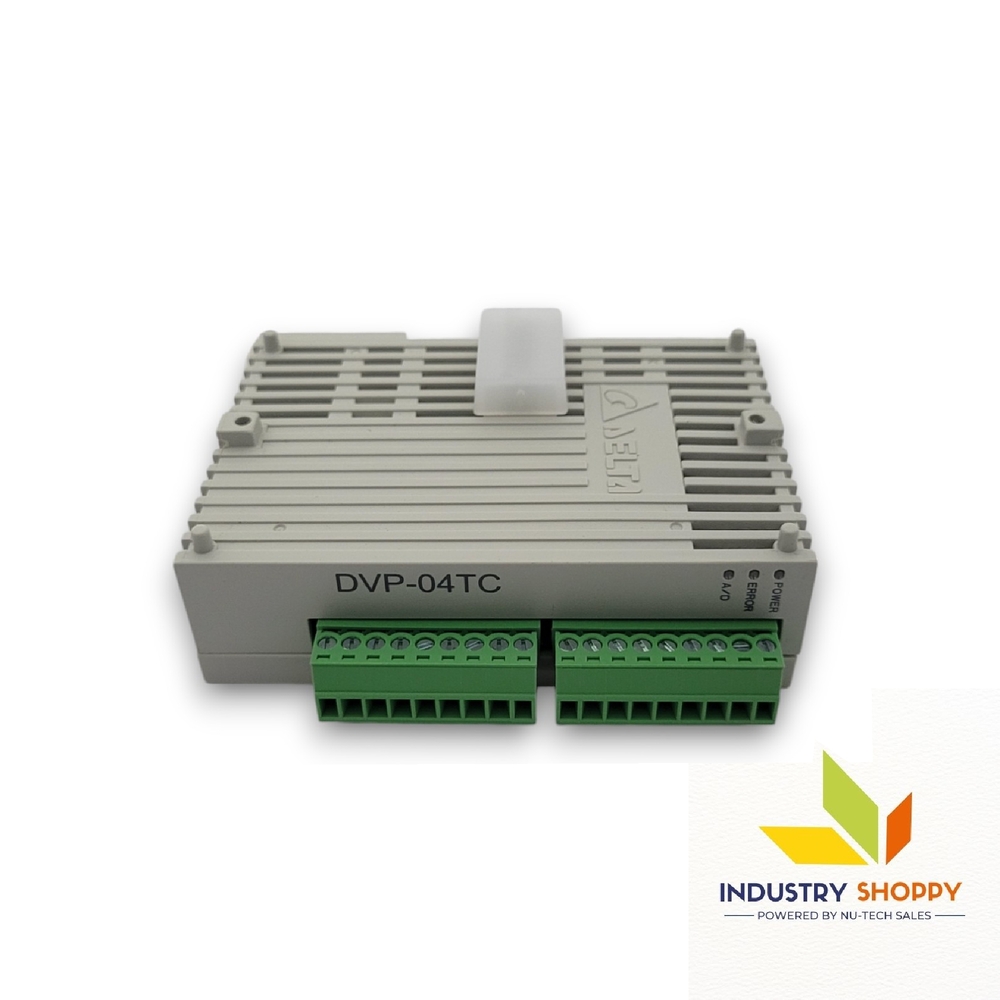 Delta Dvp04tc-s Plc Module - Color: Grey