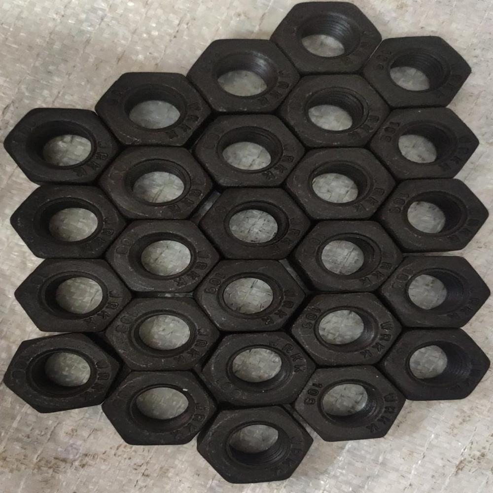 High Tensile Nut Gr 10 /8.8 - Color: Black