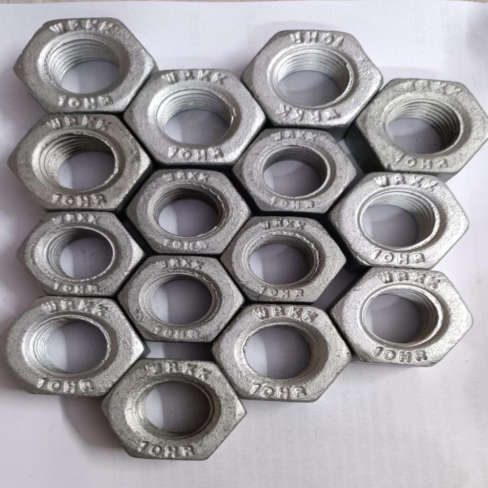 High Tensile Nut Gr 10 /8.8 - Color: Black