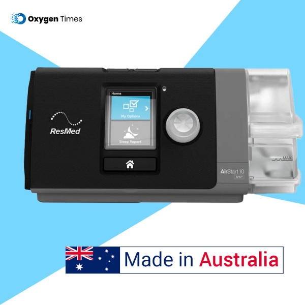 Resmed Airstart10 Cpap With Humidifier - Color: Black