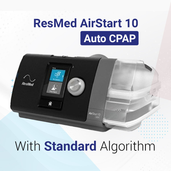 Resmed Airstart10 Cpap With Humidifier - Color: Black