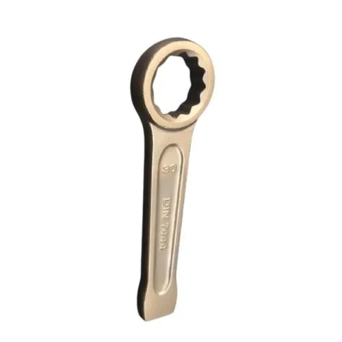 Brass Hammering Ring Spanner - Color: Silver