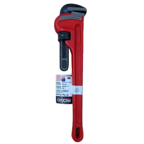 Ridgid Heavy Duty Pipe Wrench - Color: Red