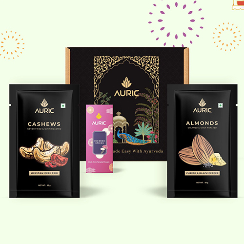 Nutty Serenity Diwali Box - Color: Black