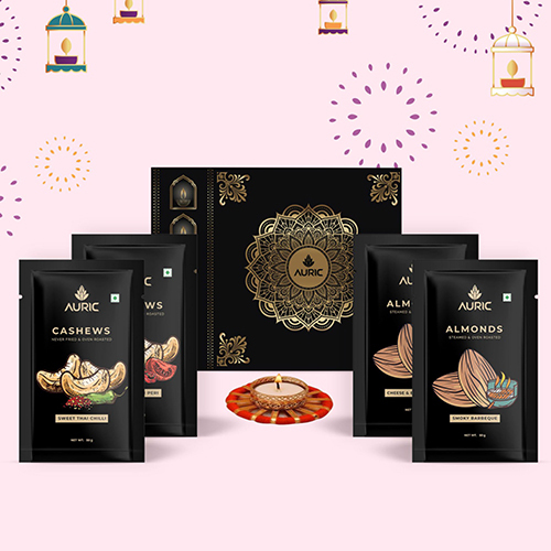 Golden Glow Diwali Box - Color: Various