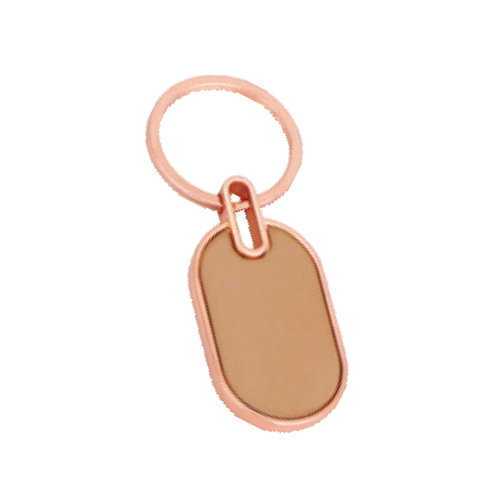 Idf3377 Key Chain - Color: Copper
