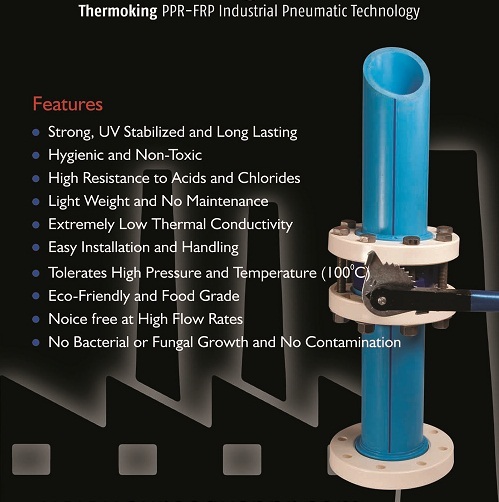 Ppr Pipe Fittings - Color: Blue