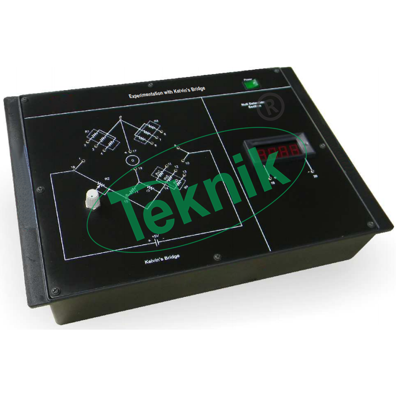 Kelvin Bridge (Industrial) With Dc Source & Galvanometer - Precision Instrumentation For Accurate Measurement | Industrial Application High-performance Galvanometer