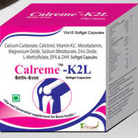 Calreme K2l Softgel Capsule - Brand Name: Calreme-k2l
